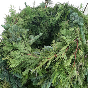 Premium Mixed Evergreen Garland
